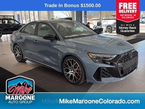 Gray 2025 Audi RS 3 TFSI quattro S tronic