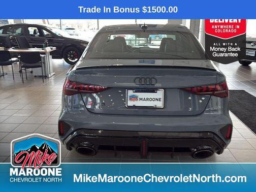 Gray 2025 Audi RS 3 TFSI quattro S tronic