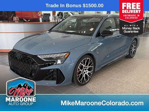 Gray 2025 Audi RS 3 TFSI quattro S tronic