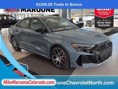 Gray 2025 Audi RS 3 TFSI quattro S tronic