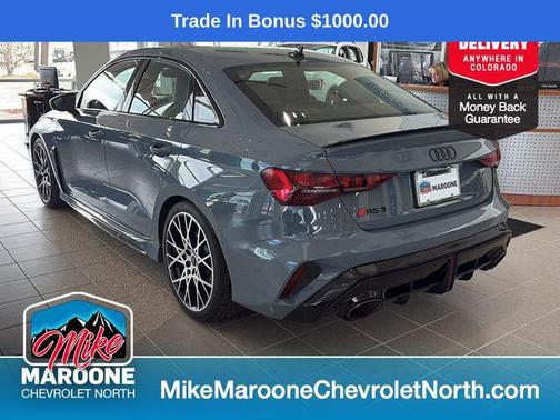 Gray 2025 Audi RS 3 TFSI quattro S tronic