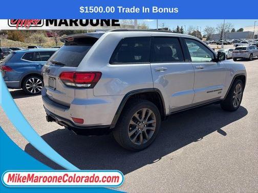 Billet Silver Metallic Clearcoat 2016 Jeep Grand Cherokee Limited