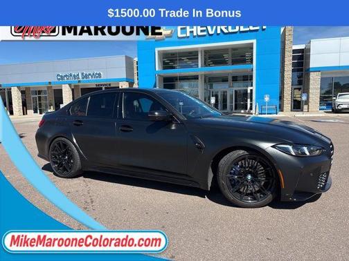 Black Sapphire Metallic 2025 BMW M3 Competition xDrive