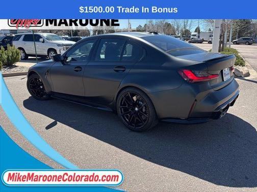 Black Sapphire Metallic 2025 BMW M3 Competition xDrive