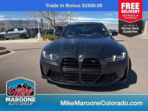 Black Sapphire Metallic 2025 BMW M3 Competition xDrive