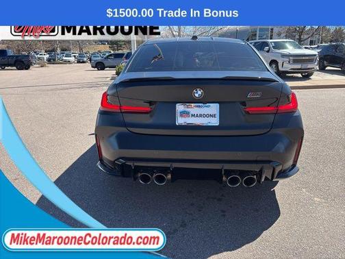 Black Sapphire Metallic 2025 BMW M3 Competition xDrive