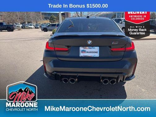 Black Sapphire Metallic 2025 BMW M3 Competition xDrive