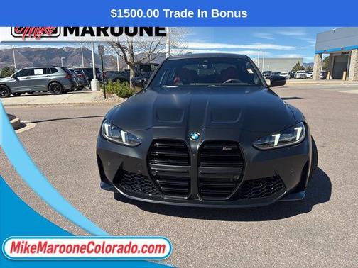 Black Sapphire Metallic 2025 BMW M3 Competition xDrive