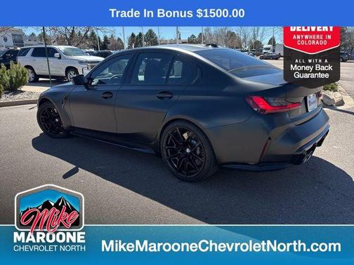 Black Sapphire Metallic 2025 BMW M3 Competition xDrive