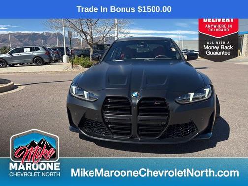 Black Sapphire Metallic 2025 BMW M3 Competition xDrive