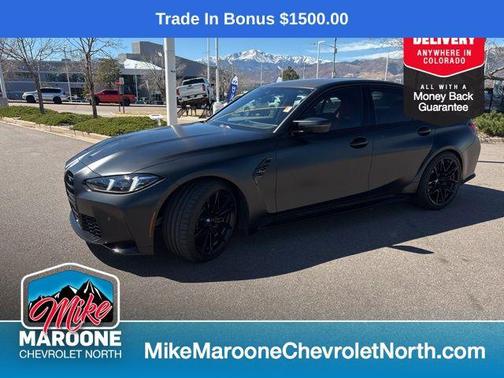 Black Sapphire Metallic 2025 BMW M3 Competition xDrive