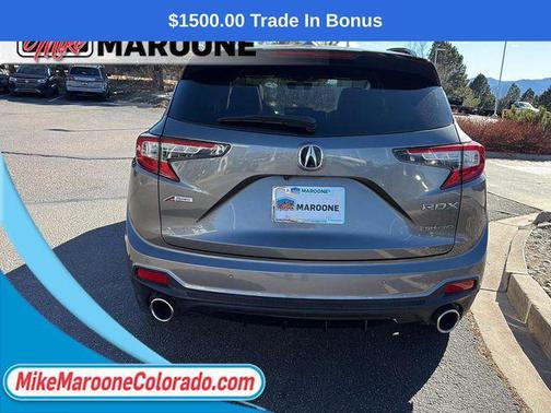 Liquid Carbon Metallic 2024 Acura RDX A-Spec Advance Package