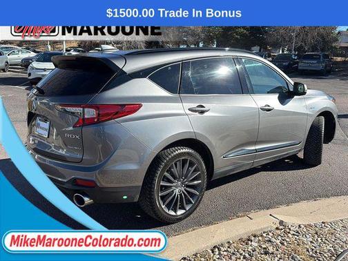 Liquid Carbon Metallic 2024 Acura RDX A-Spec Advance Package