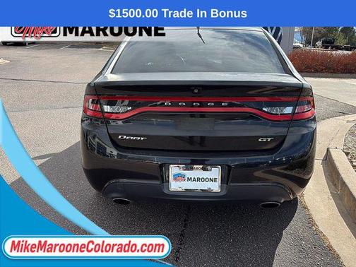 Pitch Black Clearcoat 2014 Dodge Dart GT