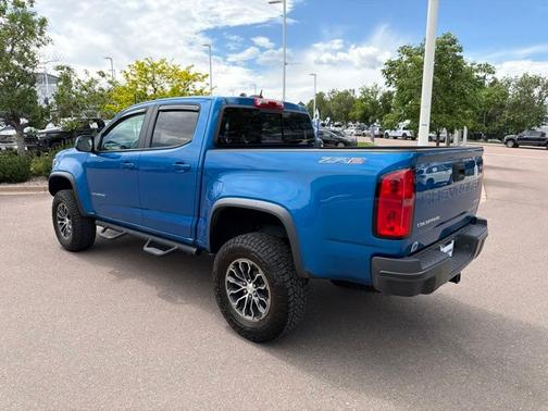 Bright Blue Metallic 2022 Chevrolet Colorado ZR2