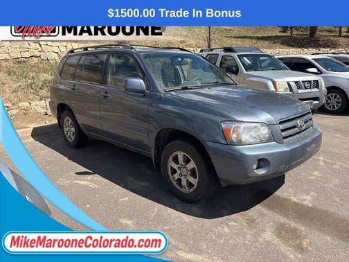 Indigo Ink Pearl 2006 Toyota Highlander Sport