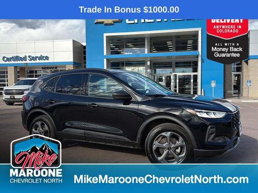 Black Metallic 2025 Ford Escape ST-Line