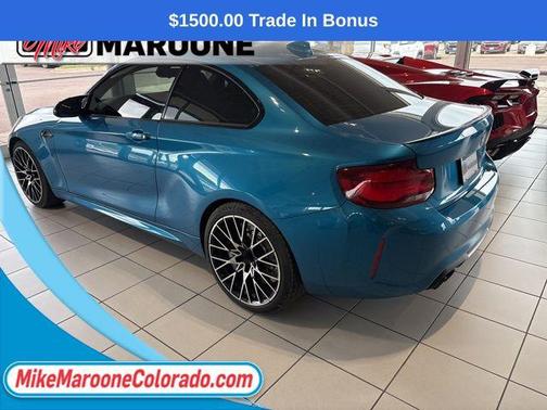 Long Beach Blue Metallic 2021 BMW M2 Competition