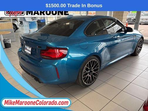 Long Beach Blue Metallic 2021 BMW M2 Competition