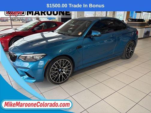 Long Beach Blue Metallic 2021 BMW M2 Competition