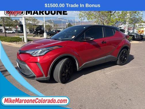 Supersonic Red w/Black Roof 2021 Toyota C-HR Nightshade Edition