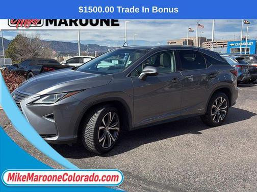 Nebula Gray Pearl 2017 Lexus RX 450h Base