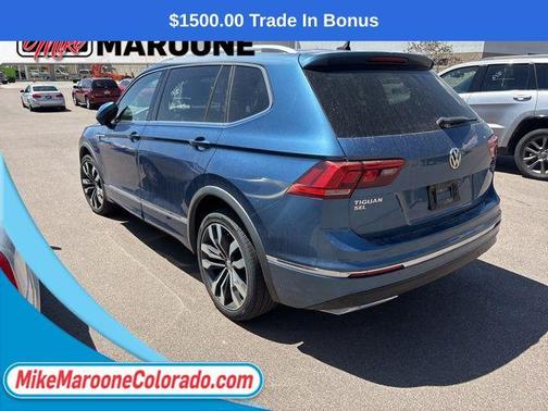 Silk Blue Metallic 2019 Volkswagen Tiguan 2.0T SEL R-Line 4MOTION