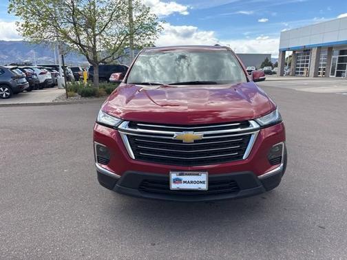 Radiant Red Tintcoat 2023 Chevrolet Traverse LT Cloth