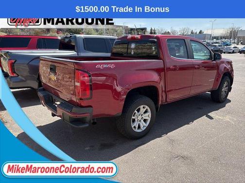 Cajun Red Tintcoat 2019 Chevrolet Colorado LT