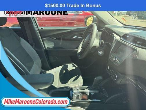 Summit White 2022 Chevrolet Trailblazer LS