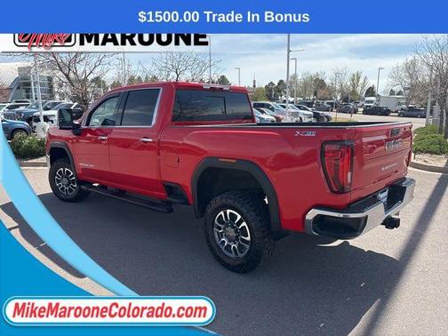 Cardinal Red 2021 GMC Sierra 3500 SLT