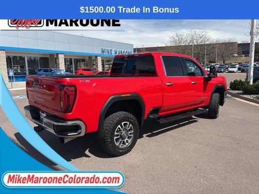 Cardinal Red 2021 GMC Sierra 3500 SLT