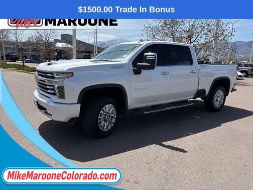 Iridescent Pearl Tricoat 2021 Chevrolet Silverado 2500 High Country