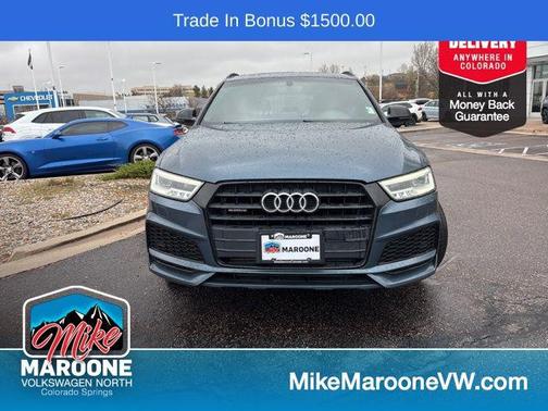 Blue Metallic 2018 Audi Q3 2.0T Sport Premium