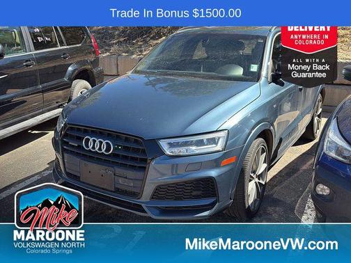 Blue Metallic 2018 Audi Q3 2.0T Sport Premium
