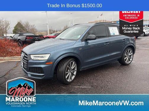 Blue Metallic 2018 Audi Q3 2.0T Sport Premium