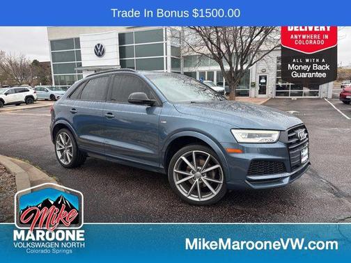 Blue Metallic 2018 Audi Q3 2.0T Sport Premium