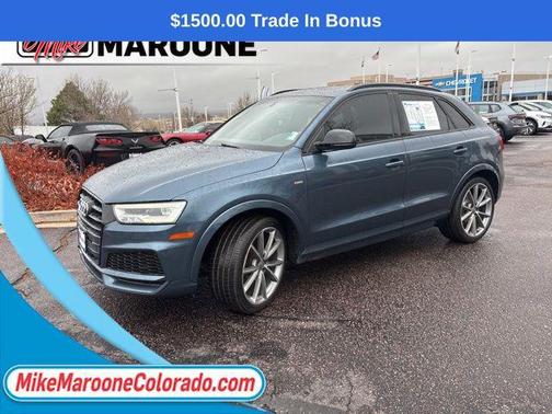 Blue Metallic 2018 Audi Q3 2.0T Sport Premium