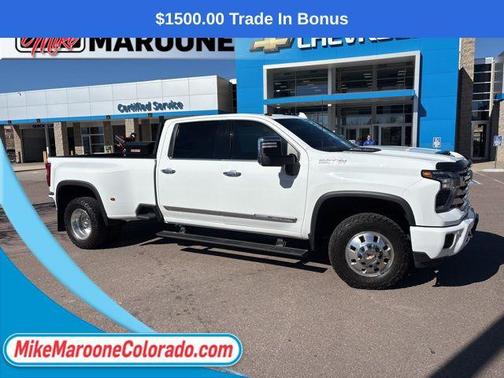 Summit White 2024 Chevrolet Silverado 3500 High Country