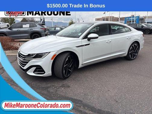 Opal White Pearl 2023 Volkswagen Arteon 2.0T SEL Premium R-Line 4MOTION