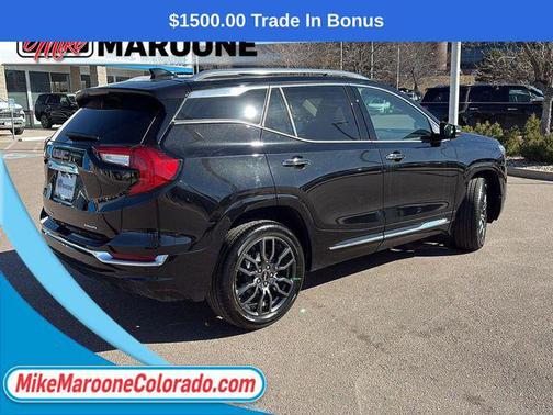 Ebony Twilight Metallic 2023 GMC Terrain Denali