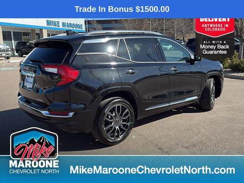 Ebony Twilight Metallic 2023 GMC Terrain Denali