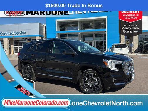 Ebony Twilight Metallic 2023 GMC Terrain Denali