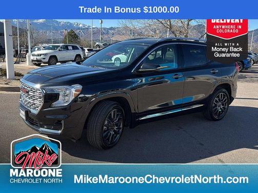 Ebony Twilight Metallic 2023 GMC Terrain Denali