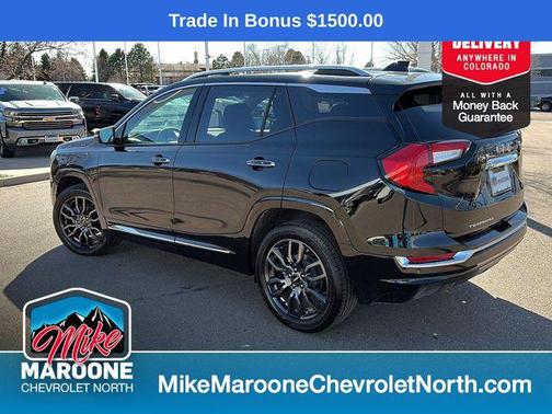 Ebony Twilight Metallic 2023 GMC Terrain Denali
