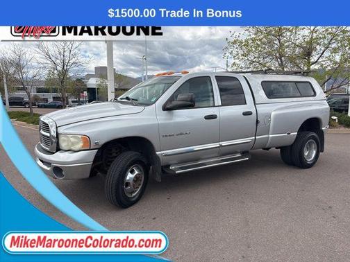 Bright Silver Metallic Clearcoat 2004 Dodge Ram 3500 Laramie
