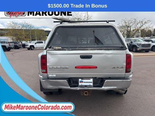 Bright Silver Metallic Clearcoat 2004 Dodge Ram 3500 Laramie