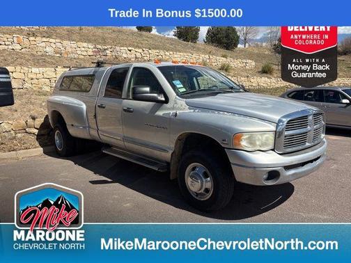 Bright Silver Metallic Clearcoat 2004 Dodge Ram 3500 Laramie