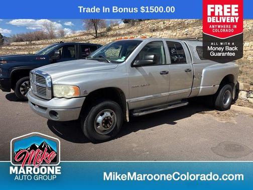 Bright Silver Metallic Clearcoat 2004 Dodge Ram 3500 Laramie