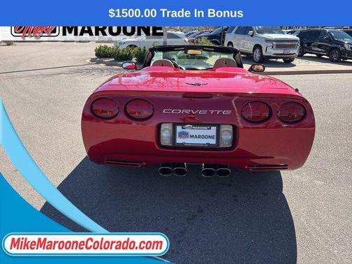 Magnetic Red Metallic 2004 Chevrolet Corvette Base